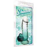 Shades 6 Inch Jelly Dong (Emerald) – Body-Safe TPR Dong DONGS